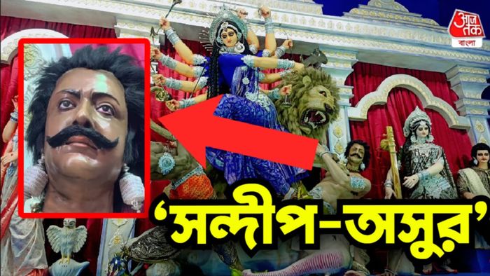 দুর্গাপুজোয় আরজি কর