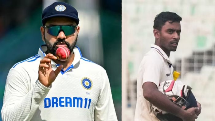 Rohit Sharma, abhimanyu easwaran