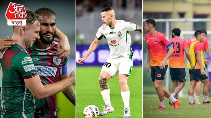 Mohun Bagan, Mohammedan Sporting and East Bengal