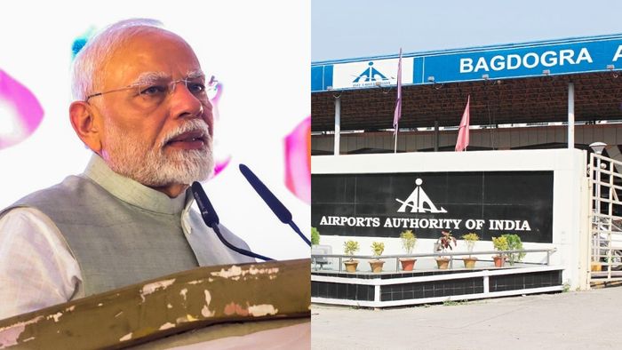 বাগডোগরা বিমানবন্দরের নতুন টার্মিনাল নির্মাণ কাজের শিলান্যাস করলেন প্রধানমন্ত্রী