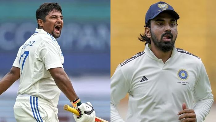 sarfaraz khan and kl rahul