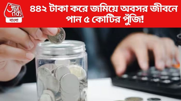 ৪৪২ টাকা করে জমিয়ে অবসর জীবনে পান ৫ কোটির পুঁজি!