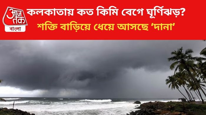 ধেয়ে আসছে ঘূর্ণিঝড় দানা।