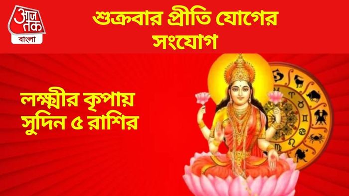 শুক্রবার প্রীতি যোগের সংযোগ