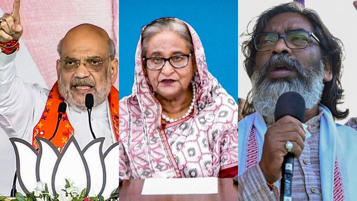 বাংলাদেশি অনুপ্রবেশ নিয়ে শাহকে পাল্টা নিশানা হেমন্ত সোরেনের