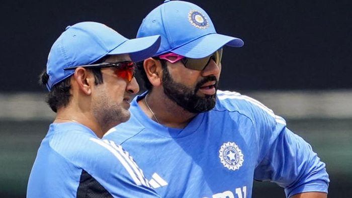 গৌতম গম্ভীর ও রোহিত শর্মা