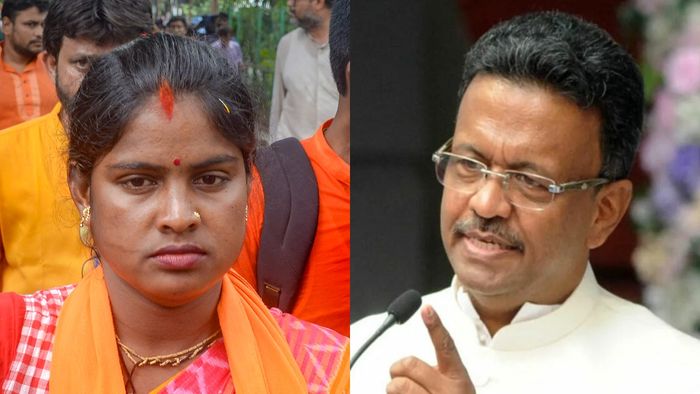 রেখা পাত্রর উদ্দেশে আপত্তিকর শব্দ ব্যবহারের অভিযোগ।-কোলাজ