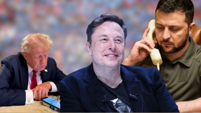 ফোনে জেলেনস্কির সঙ্গে কথা ইলন মাস্ক ও ট্রাম্পের।॥