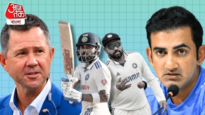 গৌতম গম্ভীর ও রিকি পন্টিং