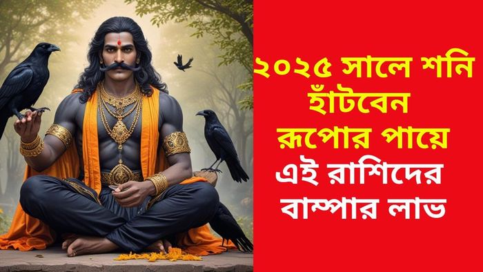 শনি হাঁটবেন রূপোর পায়ে