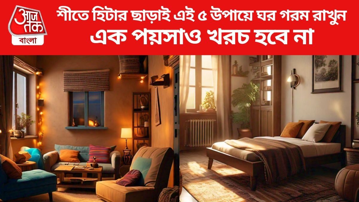 শীতে হিটার ছাড়াই এই ৫ উপায়ে ঘর গরম রাখুন