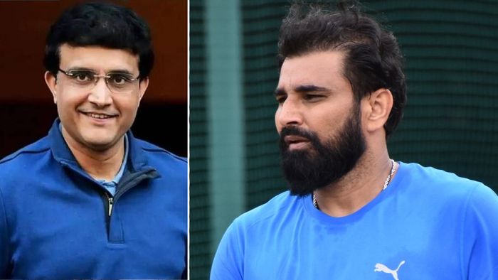 Mohammed Shami, Sourav Ganguly