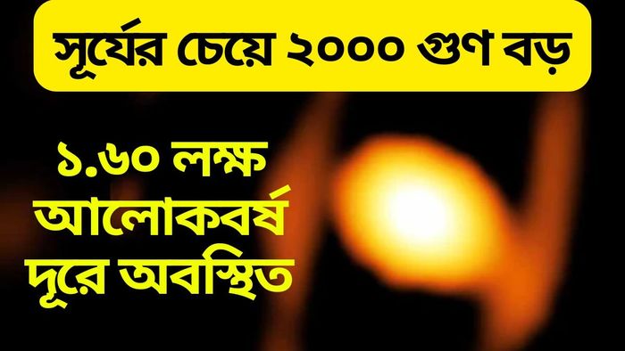 আমাদের গ্যালাক্সির বাইরে নক্ষত্রের প্রথম ক্লোজ-আপ ছবি, 'দ্য মনস্টার' মৃত্যুর দোরগোড়ায়