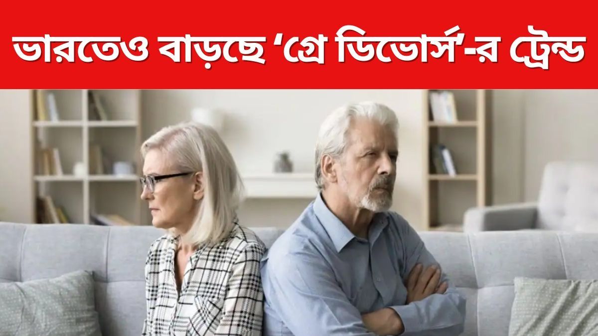 ভারতে বাড়ছে 'গ্রে ডিভোর্স'