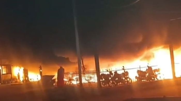 বারাণসী রেল স্টেশন।