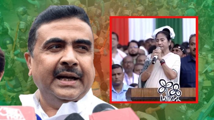 পাল্টা আক্রমণ শুভেন্দু অধিকারীর।