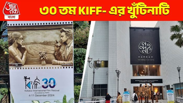 সেজে উঠেছে নন্দন চত্বর (ছবি: নিজস্ব)