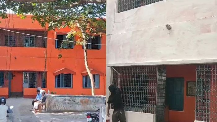 ১০ দিনেই রং বদল, গেরুয়া থেকে নীল সাদায় ফিরছে মালদার ভাবুক পঞ্চায়েত