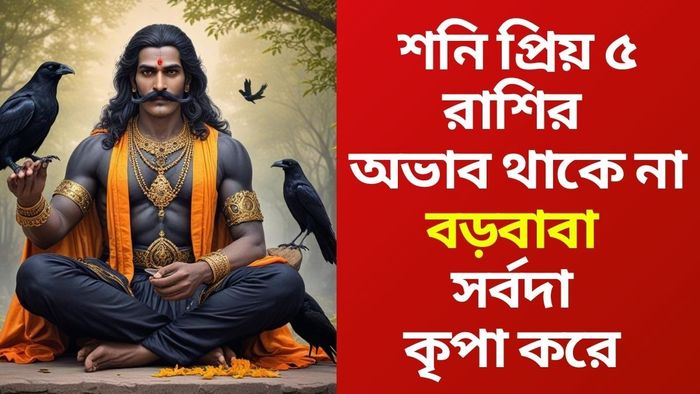 শনিদেবের প্রিয় ৫ রাশি