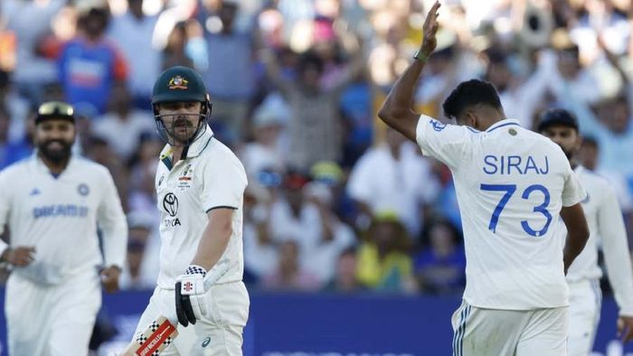 ট্র্যাভিস হেড ও মহম্মদ সিরাজ