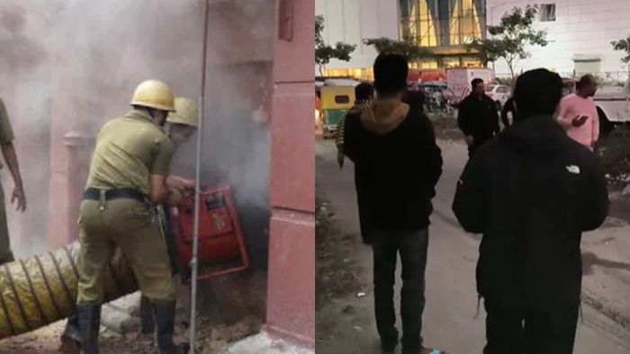 কলকাতায় বন্ধ ঘরে ভয়াবহ অগ্নিকাণ্ড