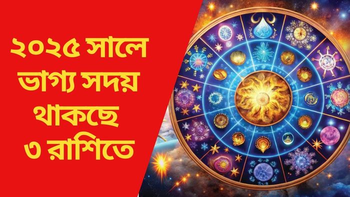 ২০২৫ সালে ভাগ্য সদয় থাকছে ৩ রাশিতে