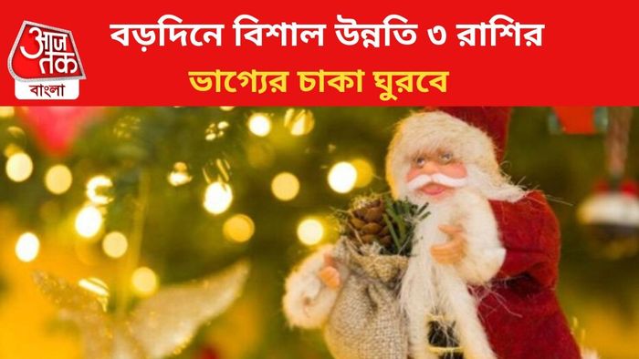 বড়দিনে ভাগ্য বদলাবে ৩ রাশির।