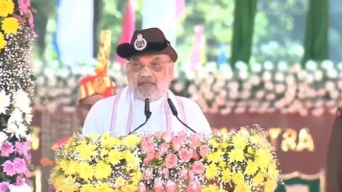 শিলিগুড়িতে এসএসবির অনুষ্ঠানে অমিত শাহ