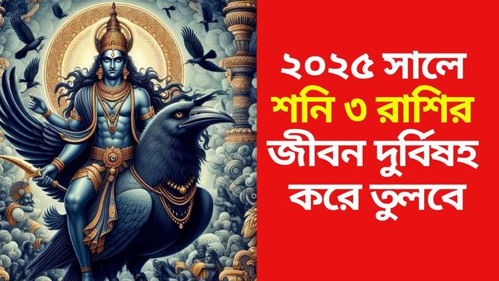 ২০২৫ সালে শনি কিছু রাশির জীবন দুর্বিষহ করবে