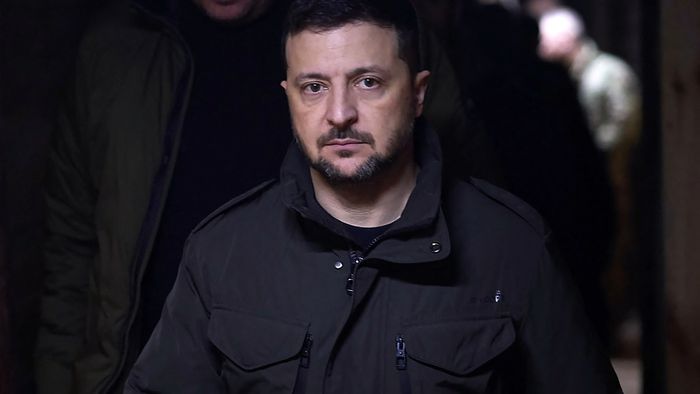 ইউক্রেনের প্রেসিডেন্ট জেলেনস্কি