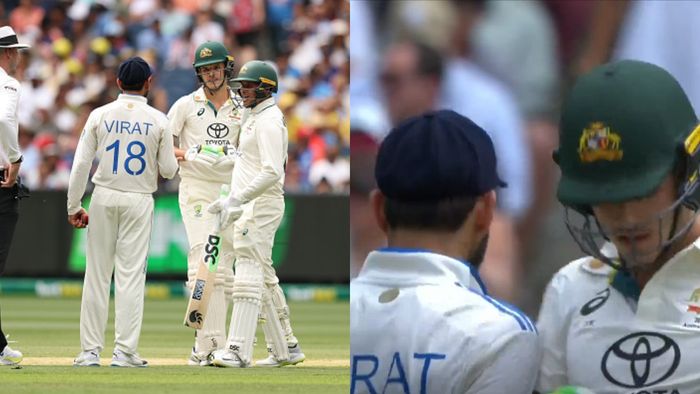 বিরাট কোহলি ও স্যাম কনস্টাস বাকবিতণ্ডায় জড়িয়ে পড়েন