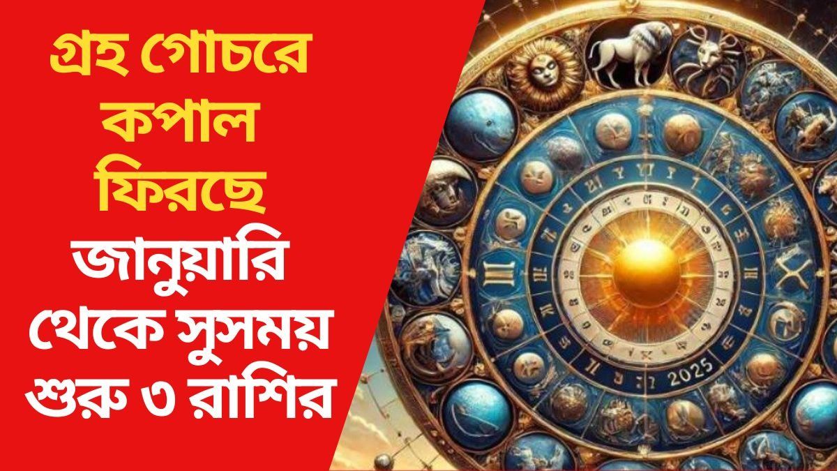 জানুয়ারি থেকে সুসময় শুরু ৩ রাশির