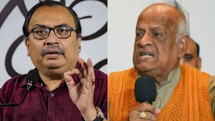 কুণাল ঘোষ ও রবীন্দ্র ঘোষ।-ফাইল ছবি