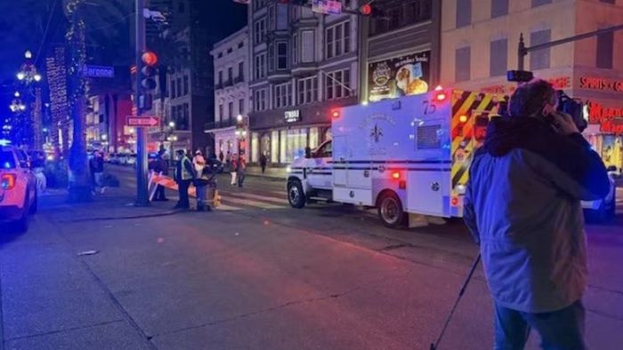 সেন্ট্রাল নিউ অর্লিন্সে আততায়ীর হামলা।