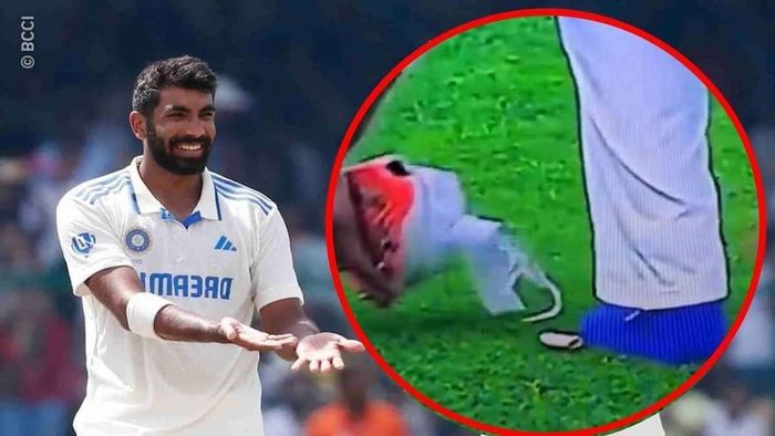 বুমরার জুতো থেকে এ কী বের হল? যা নিয়ে সরব অজি ভক্তরা