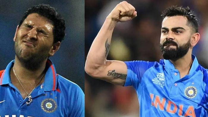 যুবরাজ সিং ও বিরাট কোহলি