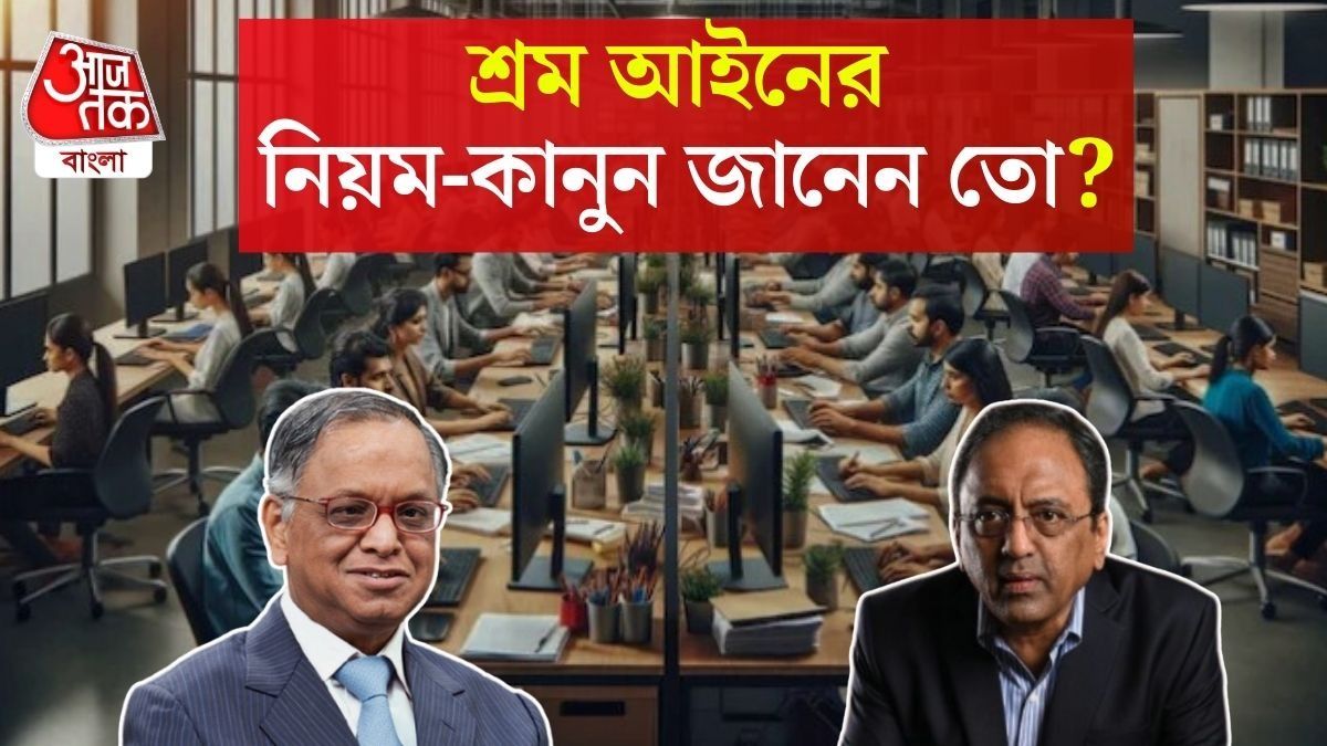 সপ্তাহে কত ঘণ্টা অফিস-কত ছুটি-কতক্ষণ বিশ্রাম? ভারতের শ্রম আইন যা বলছে...