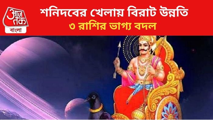 শনির কৃপায় ভাগ্য খুলবে।