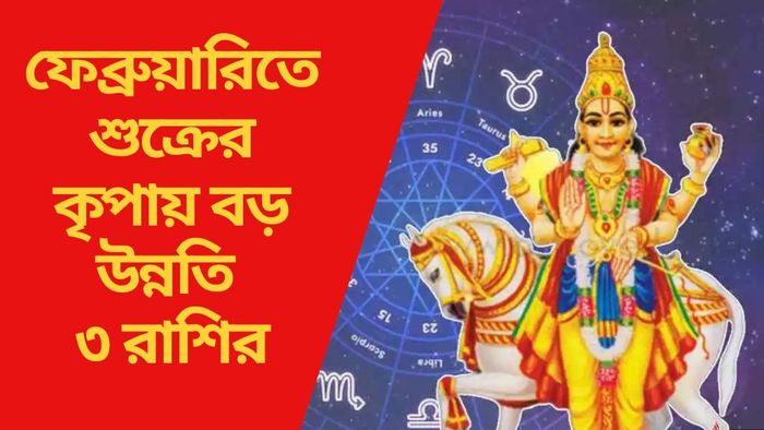 ফেব্রুয়ারিতে শুক্রের কৃপায় বড় উন্নতি ৩ রাশির