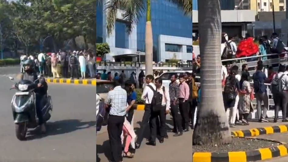 IT-র জবের জন্য পুনের রাস্তায় লাইনে দাঁড়িয়ে ৩ হাজার ইঞ্জিনিয়র, তুমুল বিতর্ক, ভাইরাল VIDEO IT-র জবের জন্য পুনের রাস্তায় লাইনে দাঁড়িয়ে ৩ হাজার ইঞ্জিনিয়র, তুমুল বিতর্ক, ভাইরাল VIDEO