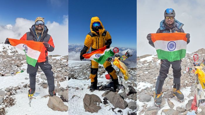 দক্ষিণ আমেরিকার সর্বোচ্চ শৃঙ্গে পৌঁছে গেলেন ৩ বাঙালি