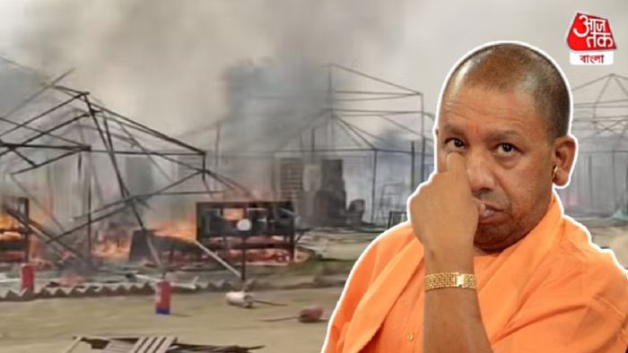 মহাকুম্ভে ফের আগুন