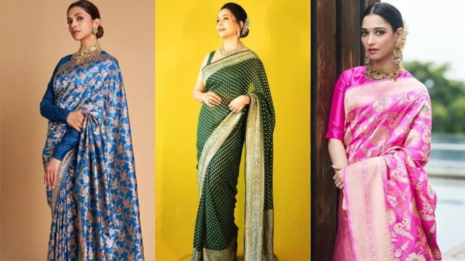 বলি নায়িকারাও ঝুঁকছেন বেনারসিতে! পরের বিয়ে বাড়িতে এভাবে সাজবেন নাকি? বলি নায়িকারাও ঝুঁকছেন বেনারসিতে! পরের বিয়ে বাড়িতে এভাবে সাজবেন নাকি?