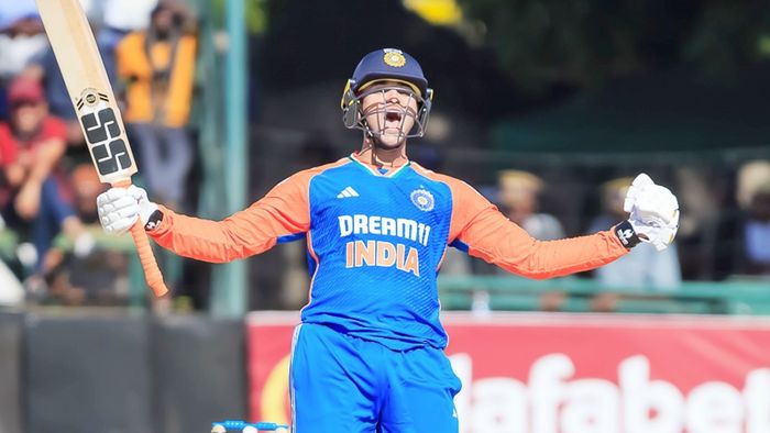 অভিষেক শর্মা T20I ফিফটি