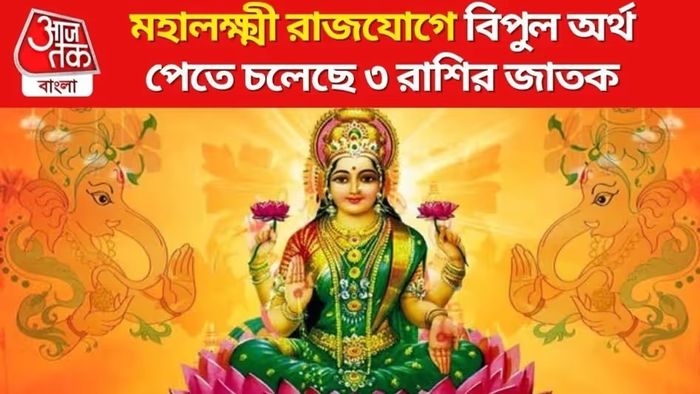 ব্যবসায় মুনাফা, সিন্দুকে উপচে পড়বে টাকা, মহালক্ষ্মী রাজযোগে ৩ রাশির দারুণ সময়