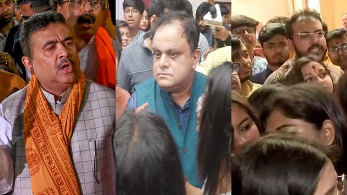 ক্যাম্পাসে ব্রাত্যকে ঘিরে বিক্ষোভ