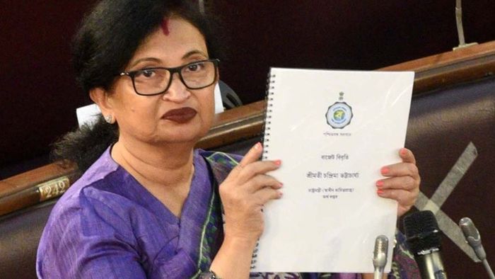 রাজ্যের অর্থ প্রতিমন্ত্রী চন্দ্রিমা ভট্টাচার্য
