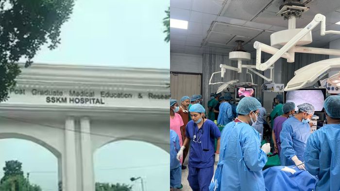নজির গড়ল এসএসকেএম হাসপাতাল।