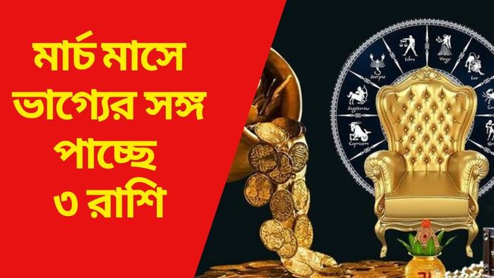 মার্চ মাসে ভাগ্যের সঙ্গ পাচ্ছে ৩ রাশি