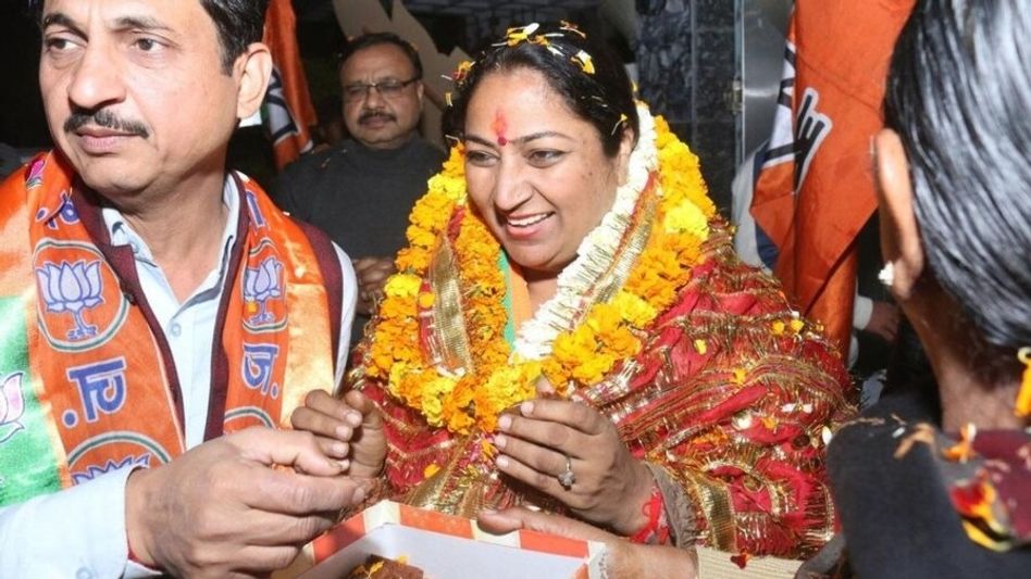দিল্লির নতুন মুখ্যমন্ত্রী রেখা গুপ্তা, কাল রামলীলা ময়দানে নেবেন শপথ দিল্লির নতুন মুখ্যমন্ত্রী রেখা গুপ্তা, কাল রামলীলা ময়দানে নেবেন শপথ